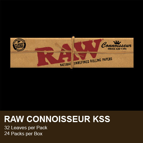 RAW Connoisseur Paper w/ Tips