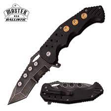 Mastwe USA Ballistic Black Bullet Knife