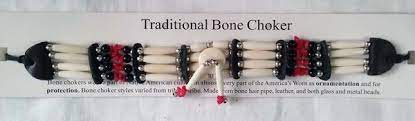 Traditional Bone Choker Necklace