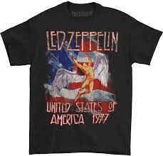 Led Zeppelin USA 77 w/Flag Tee