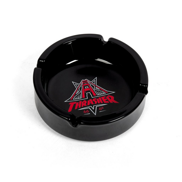 Thrasher Magazine - Golden Gate Ash Tray - Black