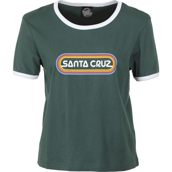 Santa Cruz Woodstock Ringer Women Shirt