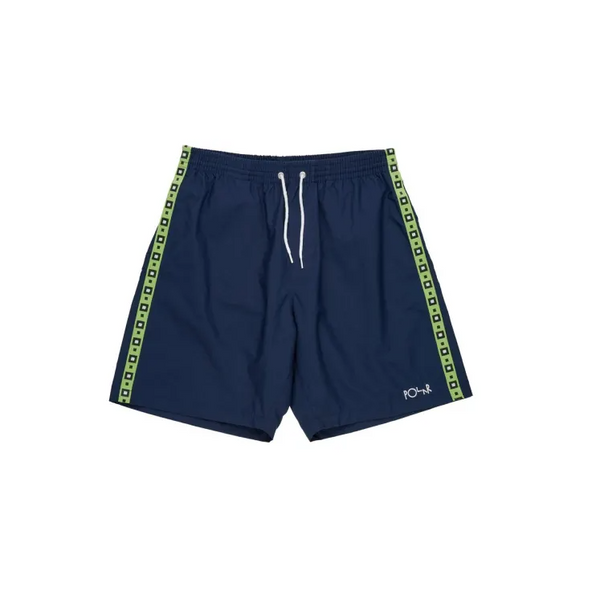 Polar Skate Co - Square Stripe City / Swim Shorts - Navy