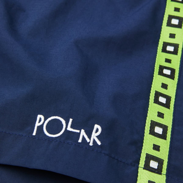 Polar Skate Co - Square Stripe City / Swim Shorts - Navy