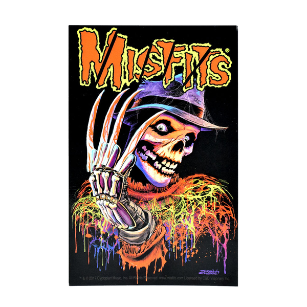 Nightmare on Misfits Street Sticker - 3.25" x 5"