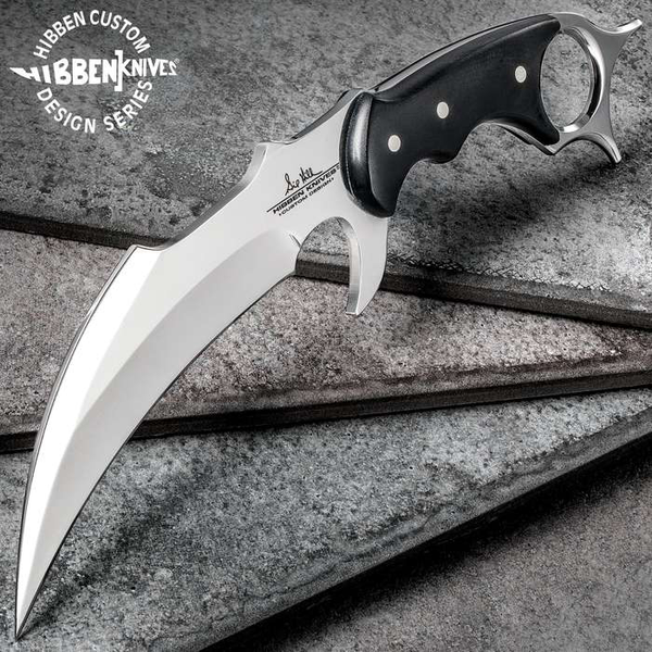 Gil Hibben High Polish Karambit With Sheath