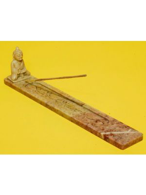 Stone Buddha Incense Burner Boat