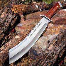 Ridge Runner Brimstone Canyon Machete / Fixed Blade Knife with Nylon Sheath