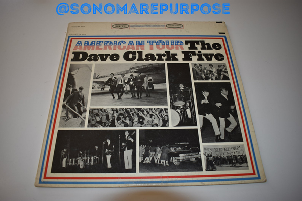 Framed Vinyl 1964 LP Album The Dave Clark Five American Tour Record