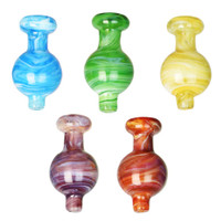 Cloudy Swirl Ball Carb Cap - 27mm | Colors Vary