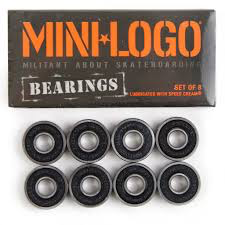 Mini Logo Bearings - Single Set of 8