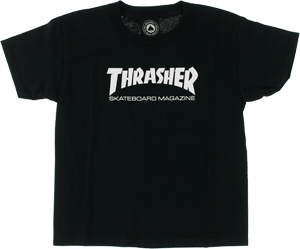 Thrasher Logo - Girl's T-shirt - BLK