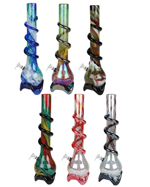 Soft Glass 16in Waterpipe
