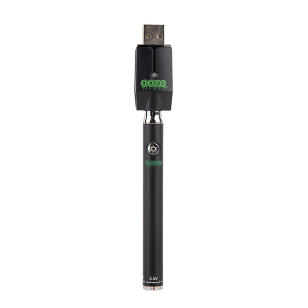 Ooze Slim Twist Battery 2.0 - 4" | 320mAh w/ Dual Charger Ports