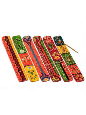 Painted Incense Burners Set/12