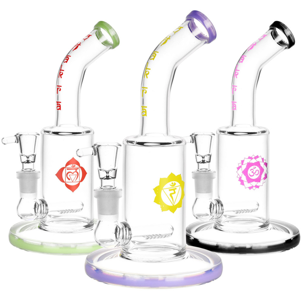 Inline Perc Chakra Water Pipe