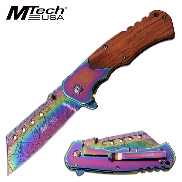 Mtech USA Multi Color Steel Blade