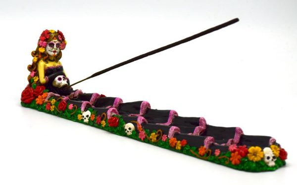 Day of the Dead Incense Burner