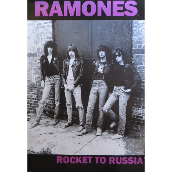 Ramones Rocket to Russia Poster - 24"x36"