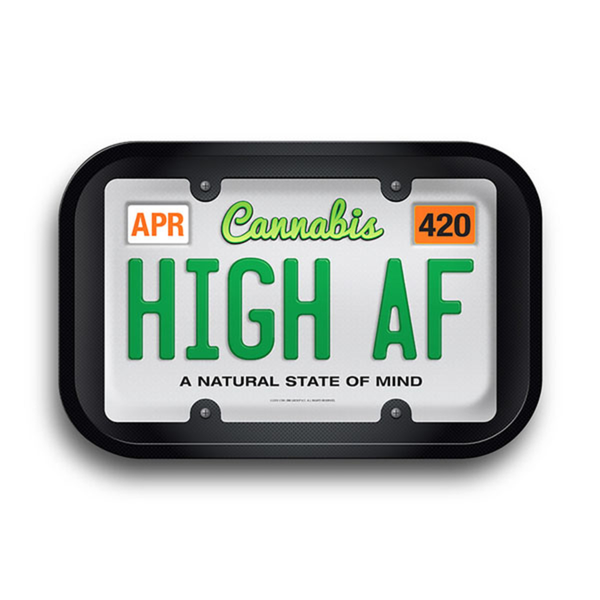 Hemp License Plate Rolling Tray