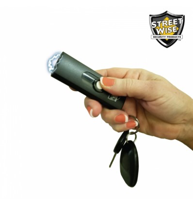 Streetwise Usb Secure 22,000,000* Keychain Stun Gun Black