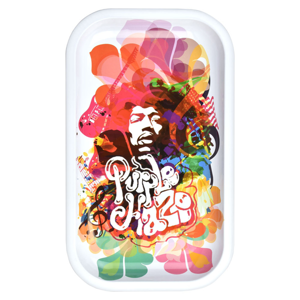 Rock Legends Jimi Rainbow Haze Rolling Tray