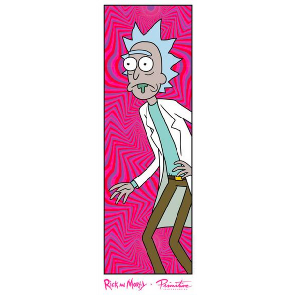 Primitive Rick 'n  Morty sticker