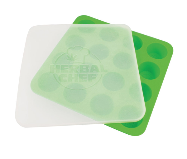Herbal Chef Silicone Tray w/ Lid- 8.5"x8.5"