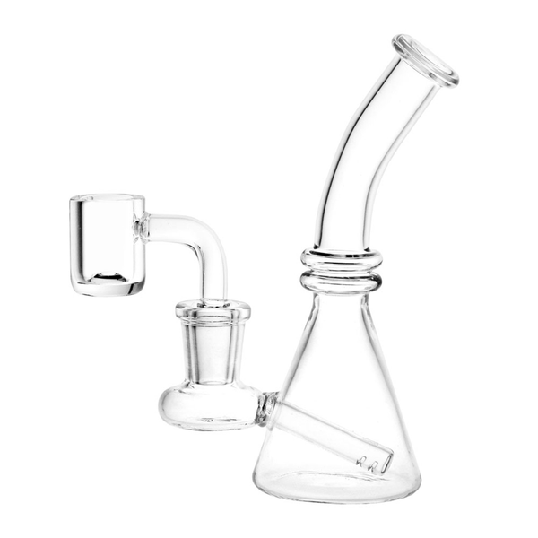 Glass Beaker w/ Quartz Banger Rig in Box