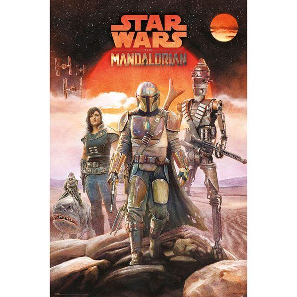 The Mandalorian Crew Poster | 24" x 36"