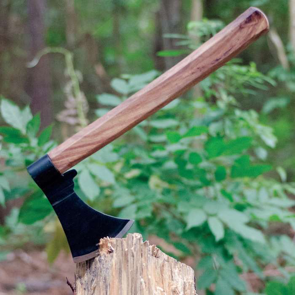 Wood Handled Throwing Hachet - Axe
