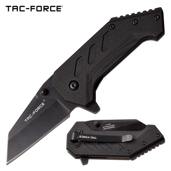 Tac-Force Black Steel Mini Blade
