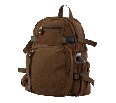 Rothco Vintage Canvas Compact Backpack