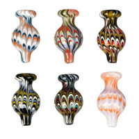 Marble Dip Swirl Ball Carb Cap | 27mm |