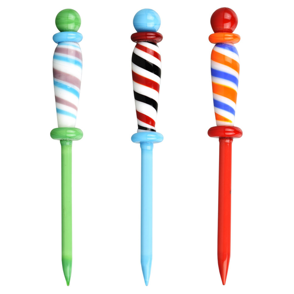 Quirky Barber Pole Dabber Tool - 5"