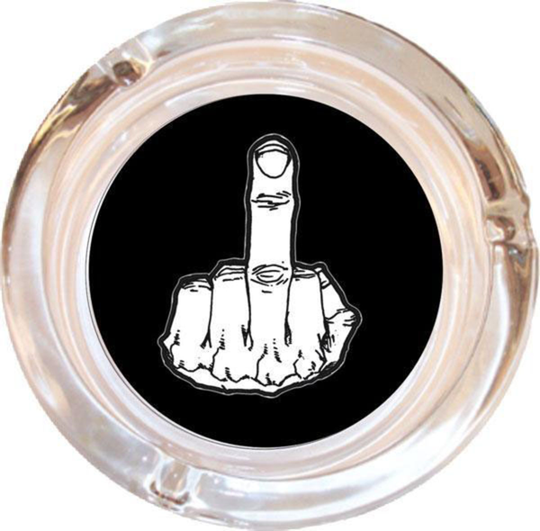 Middle Finger Ashtray - 4"