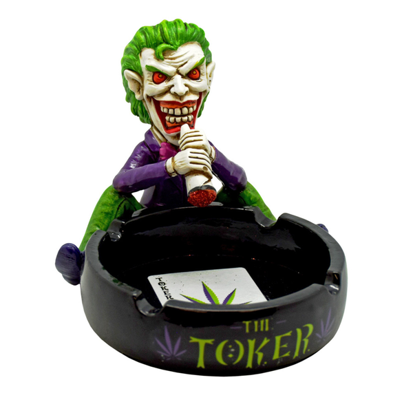 The Toker Clown Polyresin Ashtray - 4"x5.3"