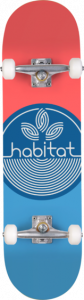 Habitat Leaf Dot Skate Complete 7.75"