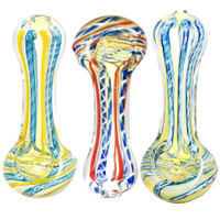 DNA Twist Spoon Pipe | 4"