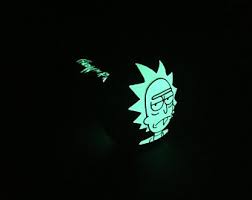 Rick & Morty UV Glow Pipe