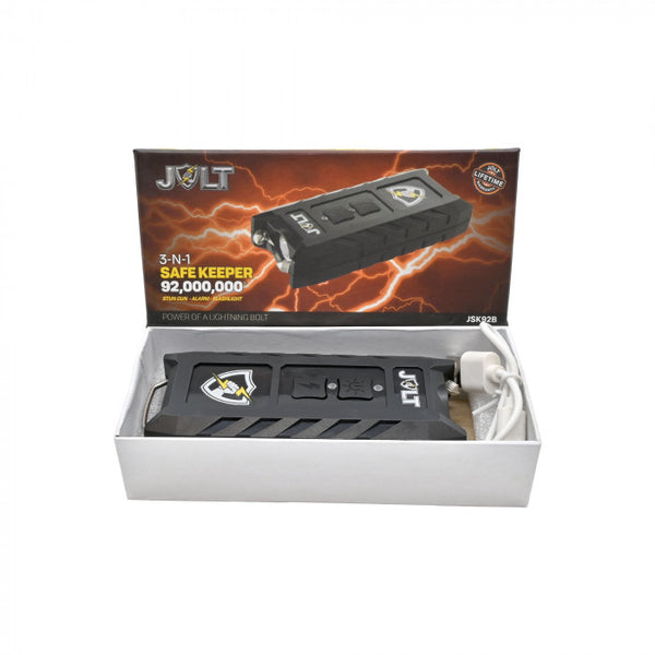 Jolt 3-N-1 Safe Keeper 92,000,000 Stun Gun