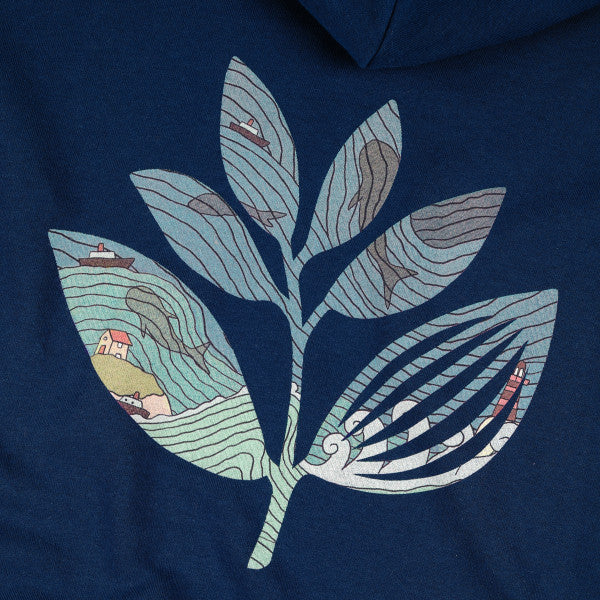 Magenta Skateboards - Sea Plant Hoodie - Navy