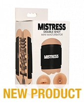 Curve Toys Mistress Double Shot Mini Masturbator