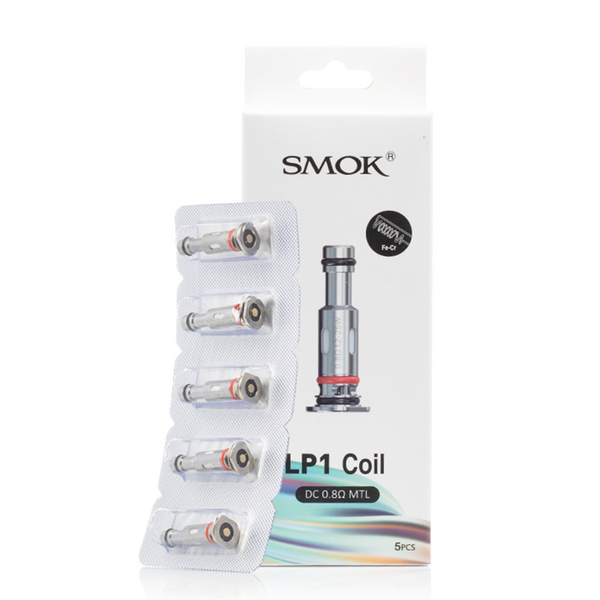 Smok LP 1 - 5 Pack Coils -  DC .8 MTL for Novo 4