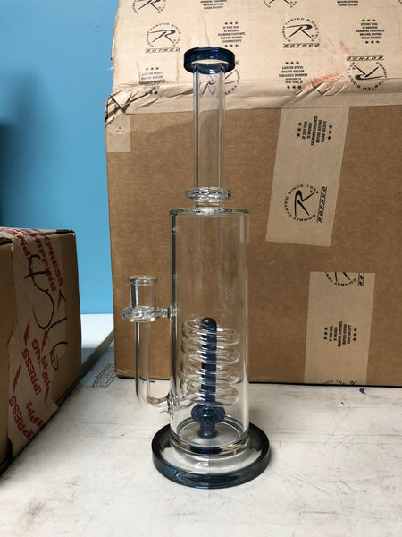 Tall Blue Water Pipe