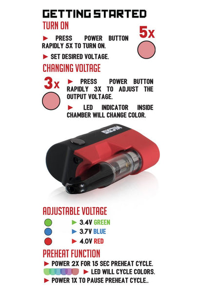 Wulf Micro Cartridge Vaporizer