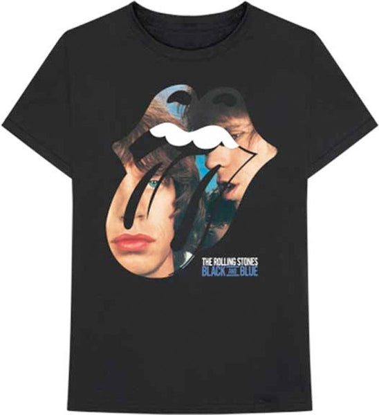 The Rolling Stones Black and Blue Tongue T-Shirt